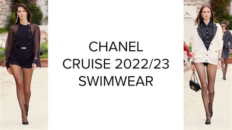 tanga chanel|Chanel swimwear 2022.